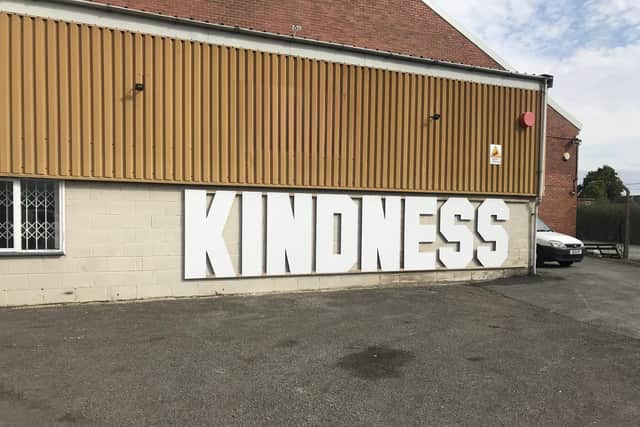 TRJFP are located at the Kindness Warehouse.