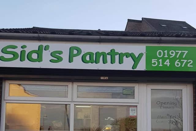Sids Pantry and Catering in Glasshoughton are keeping their shop open and delivering free school meals to the academies in Castleford
