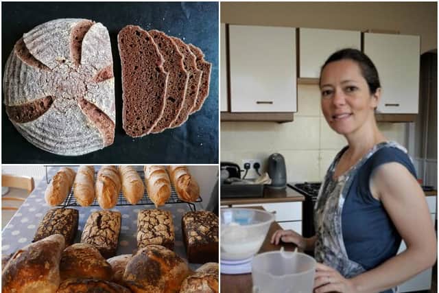 A Wakefield baker is asking for donations of flour to support her donations to a foodbank during the coronavirus pandemic. Photos: Alexandra Vaughan