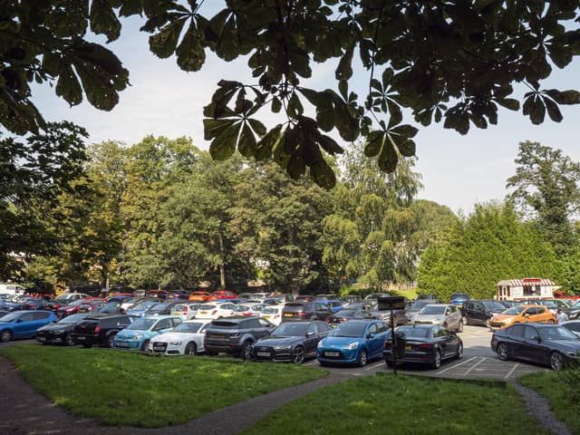Wakefield Council has closed the car parks at all its parks and country parks. Newmillerdam Country Park car park is pictured in August 2019.