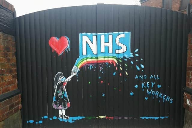 The new image on the Hope & Anchor gates