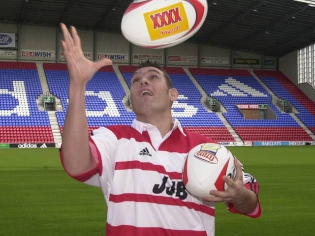 DOING OUR BIT:  Former Wakefield Trinity, Wigan and England forward Francis Stephenson is now a trustee for the charity Rugby League Cares. Picture: Nick Fairhurst