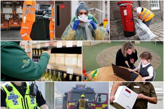 Nurses, social workers, doctors, bin crews, supermarket staff and delivery drivers, police officers and many more are working exceptionally hard to deliver services to the public during this very difficult time.