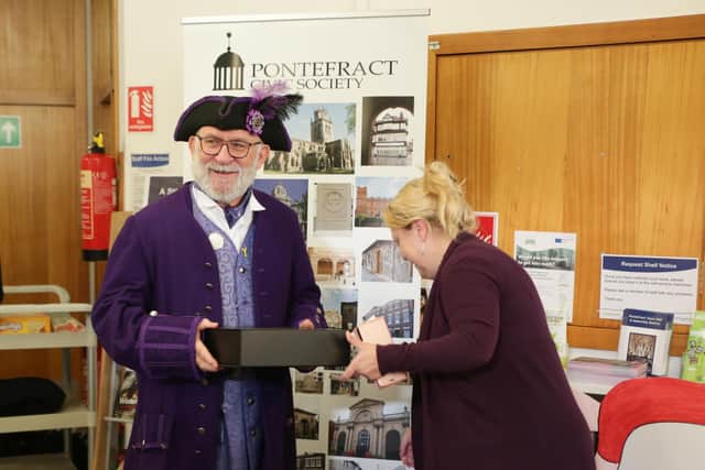 The Town Crier asks that the community join the nations Toast for Peace at 3pm on May 8
