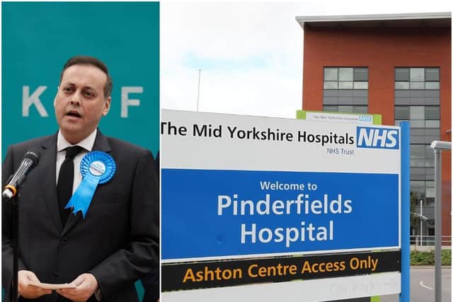 Wakefields MP has reassured hospital bosses that there is no shortage of personal protective equipment (PPE).