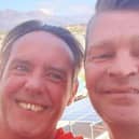 Chris Green (left) and his partner Gary Jones moved to Spain three years ago.