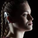 COCHLEAR IMPLANT: Jodie Ounsley was born profoundly deaf. Picture: Ben McDade/www.benmcdade.com.