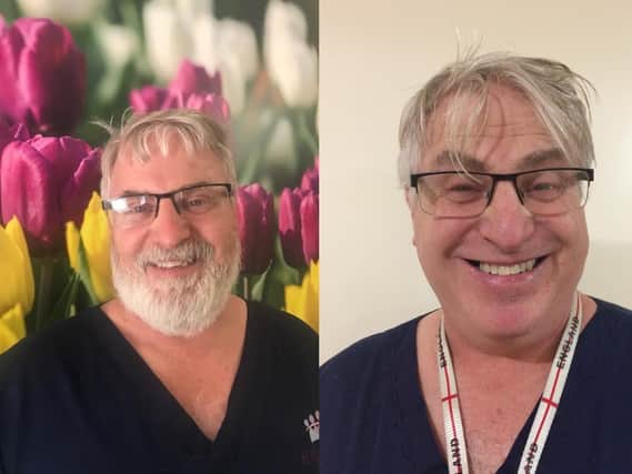 Hemsworth nurse shaves his 'beloved' beard to keep carehome residents safe