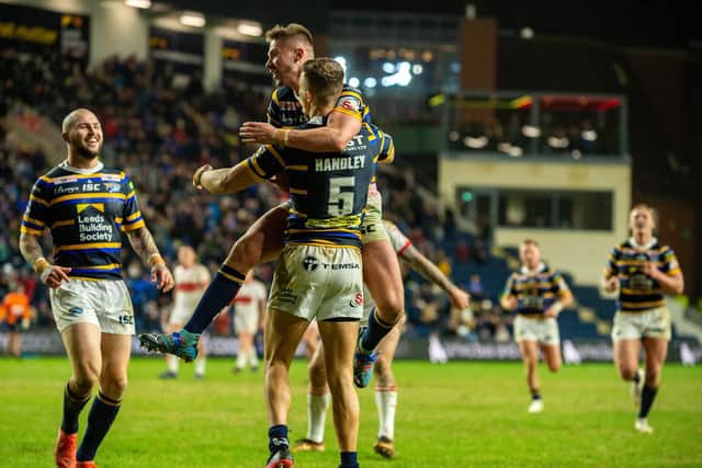 Leeds Rhinos' players have been placed on furlough and taken a wage cut during the coronavirus crisis. Picture by Bruce Rollinson.