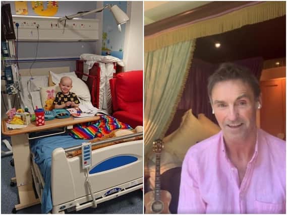 Singer Marti Pellow had a special virtual performance for a young Ackworth boy and called on people to help raise vital funds to send him to America for treatment.