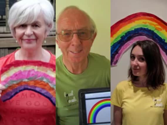An Ossett choir has come together to record a virtual cover of Over the Rainbow to raise money for the NHS