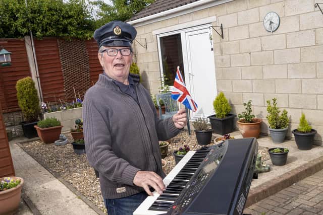 For Terry Wadkin, VE Day holds an additional significance - it was the day he discovered his love of music.