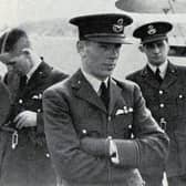 HEROES: J Dawson, AR Edge, Stephen Beaumont and D Ayre are pictured in 1939. A distinguished pilot, Beaumont was a vital part of the war effort.