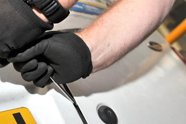 Unlocked cars have been targeted by opportunist thieves in Normanton.