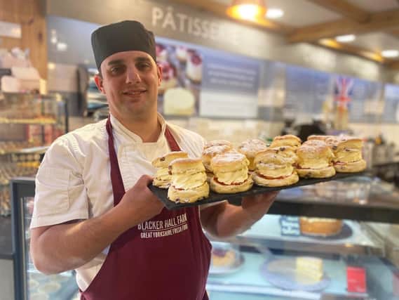 Blacker Hall Farm Shop and its customers have helped support local NHS heroes who are working around the clock by donating 200 cream scones to Pinderfields Hospital and Wakefield Hospice.