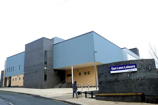 Sun Lane Leisure Centre was among the council venues to shut down in March because of the pandemic.