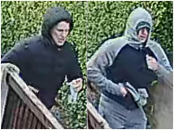 Do you recognise these two suspects?