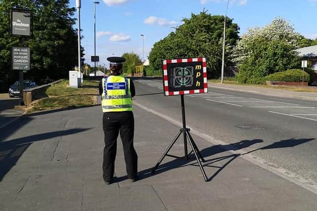 Police in Wakefield have issued a stark warning about the dangers of speeding, after recording more than 100 vehicles travelling above the speed limit in 30 minutes.