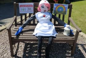 Florence was one of more than 30 scarecrows on display around the village this week, as part of a celebration organised by Sandal Community Association.