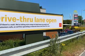 Hundreds of people have already paid a visit to McDonald's in Wakefield, just an hour after the store reopened.