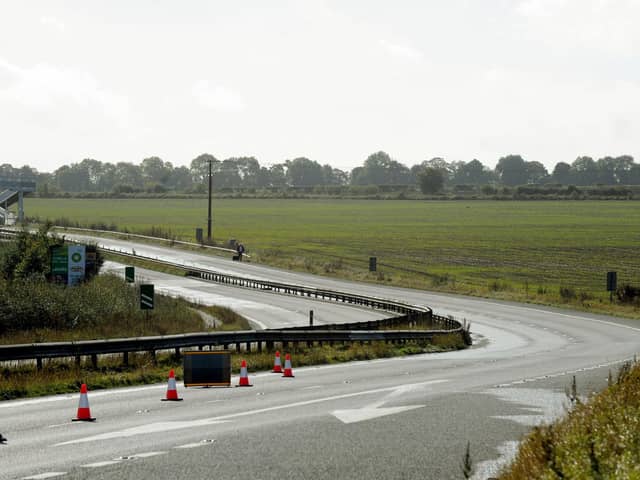 The A1 at Darrington in West Yorkshire. Pic by Scott Merrylees taken in 2012.