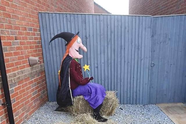 A scarecrow festival took place in Featherstone as part of an estates effort to keep children and families smiling during lockdown