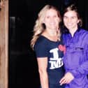 Kim Leadbeater (left) pictured with her sister Jo Cox