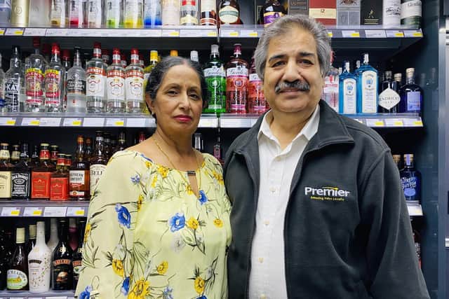 Surinder Pugal (known as Steve to locals) and his wife Rama are celebrating 35 years in business in Pontefract.
