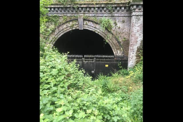 Barnsdale Tunnel has been sealed off but remains in good condition