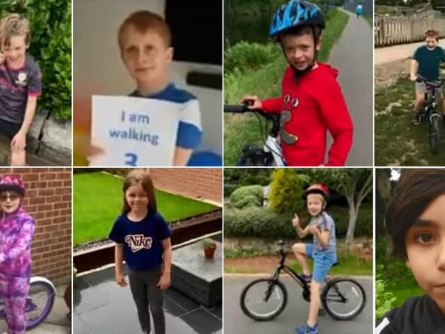 Children from Silcoates School in Wakefield have gone one step further with their virtual video by raising money for Wakefield Hospice.