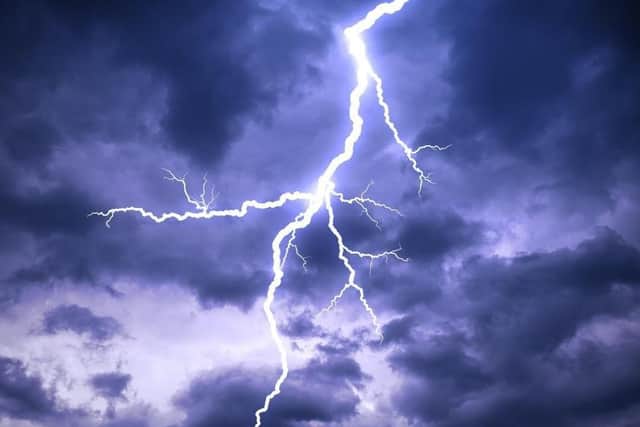A yellow weather warning for thunderstorms has been issued by the Met Office, bringing localised flooding and disruption in places.