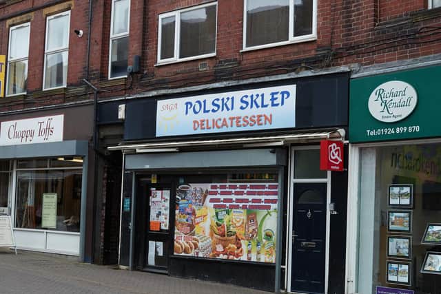 Polski Slep, on High Street in Normanton, was stripped of its premises licence, which permits to sell alcohol, in March.