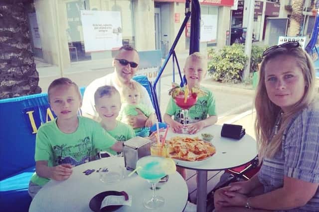 Dale met wife Kathy in Australia, and they now hope to move back with their sons.