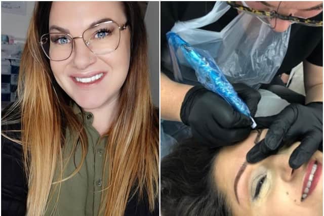 A Pontefract beautician says she feels her profession has been "completely forgotten about" as lockdown begins to ease across the UK.