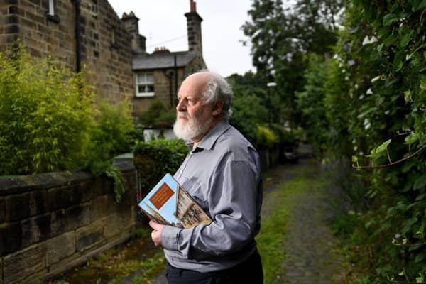 Peter Brears at his home in Headingley, Leeds.