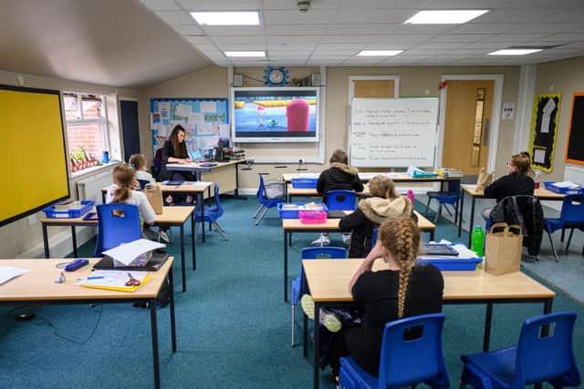 A growing population is putting pressure on school places.