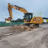 New photos show work underway on a 3.6m project on Lofthouse Interchange. Photo: Highways England