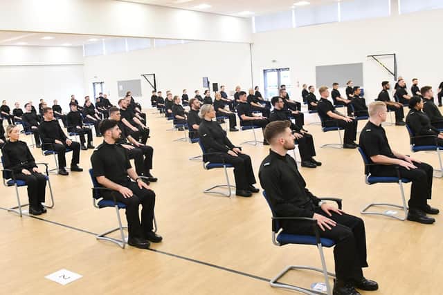 The new officers will be mentored by experienced colleagues from the force'sLearning andDevelopment Centre at Carr Gate inWakefield.