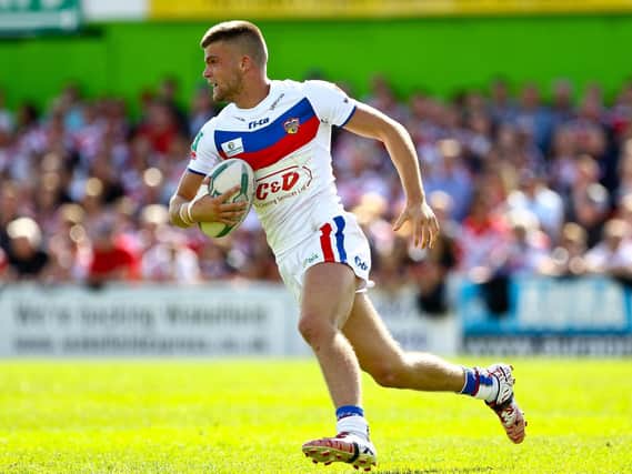 DEBUT: Liam Kay made his first Super League appearance for Wakefield in 2012. Picture: Alex Whitehead/SWpix.com.