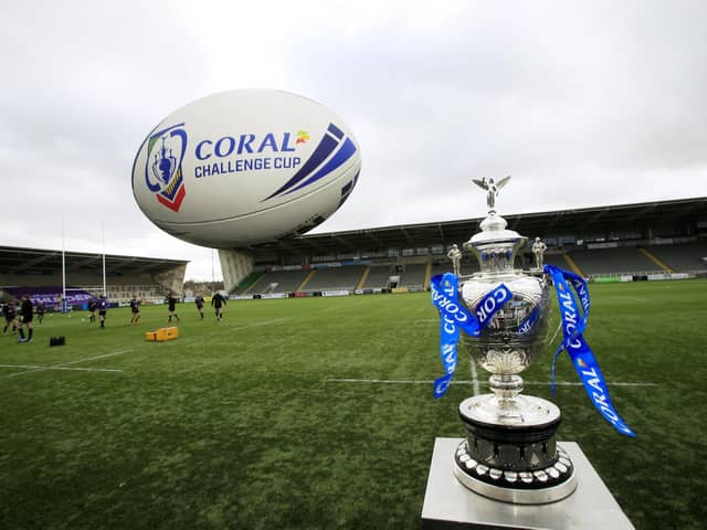The Challenge Cup is returning in 2020. Picture: Chris Mangnall/SWpix.com.