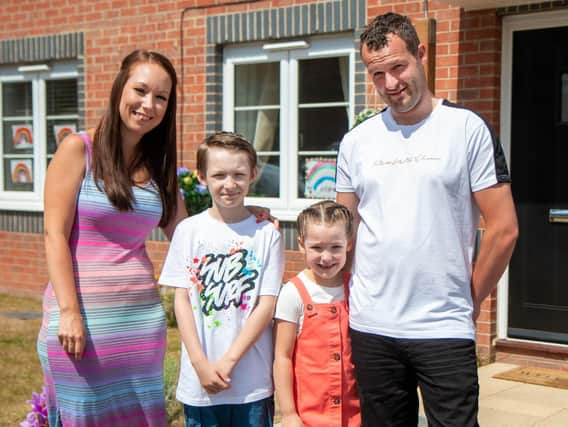 The Formstone family saved 1,000 on food. (pic by ITV)