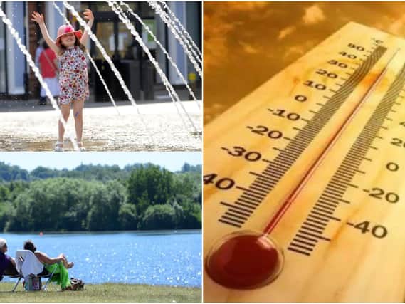 We're in for a mixture of dry spells and showers this week, but by Friday there will be glorious sunshine with temperatures reaching highs of 30C.