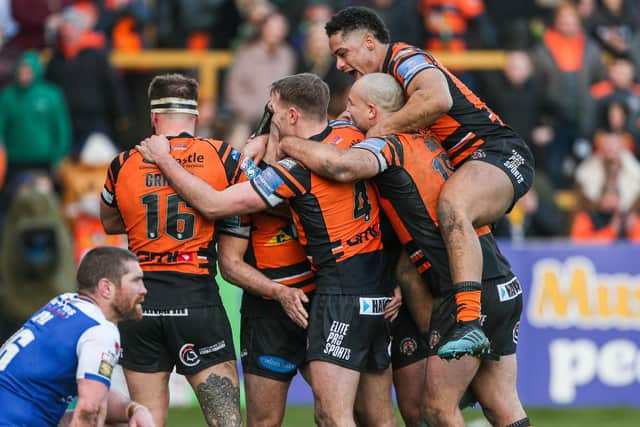 Castleford are yet to compete in the Challenge Cup this year. Picture: Alex Whitehead/SWpix.com.