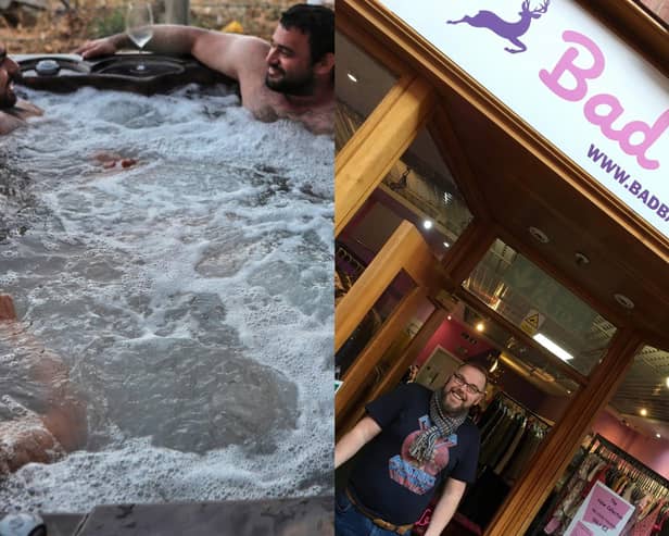The owners of a Castleford vintage clothing store are offering one lucky person the chance to win a mini-break at a holiday lodge, complete with private hot tub