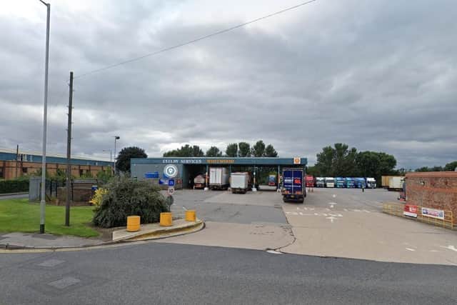 Parked-up trucks were hit by thieves in Castleford as the drivers slept in their cabs.Photo: Google Maps