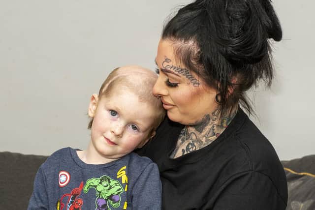 Laura, 35, said Ellis may be too ill to enjoy Christmas by December so her family plans to celebrate on Tuesday September 8 with a big Christmas tree and presents for him,.