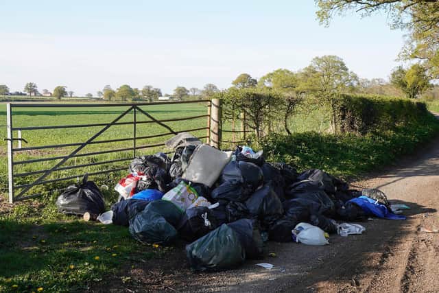 Wakefield Council says it spends around £40,000 a year cleaning up fly-tipping