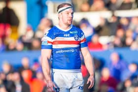 Picture by Allan McKenzie/SWpix.com - 10/02/2019 - Rugby League - Betfred Super League - Wakefield Trinity v St Helens - The Mobile Rocket Stadium, Wakefield, England - George King.