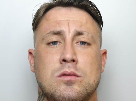 Jake Evans was jailed for three years.