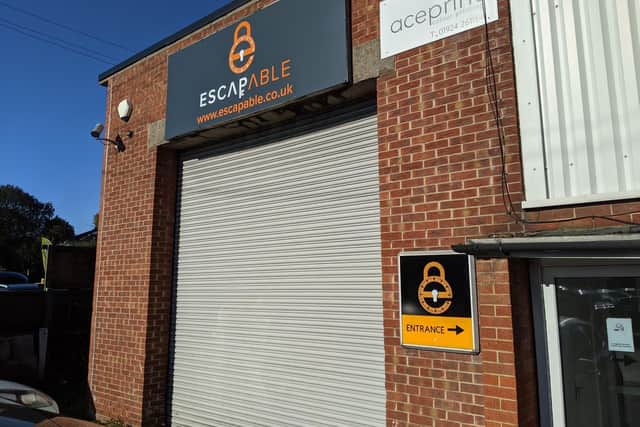 The escape room is based on Warneford Avenue in Ossett.